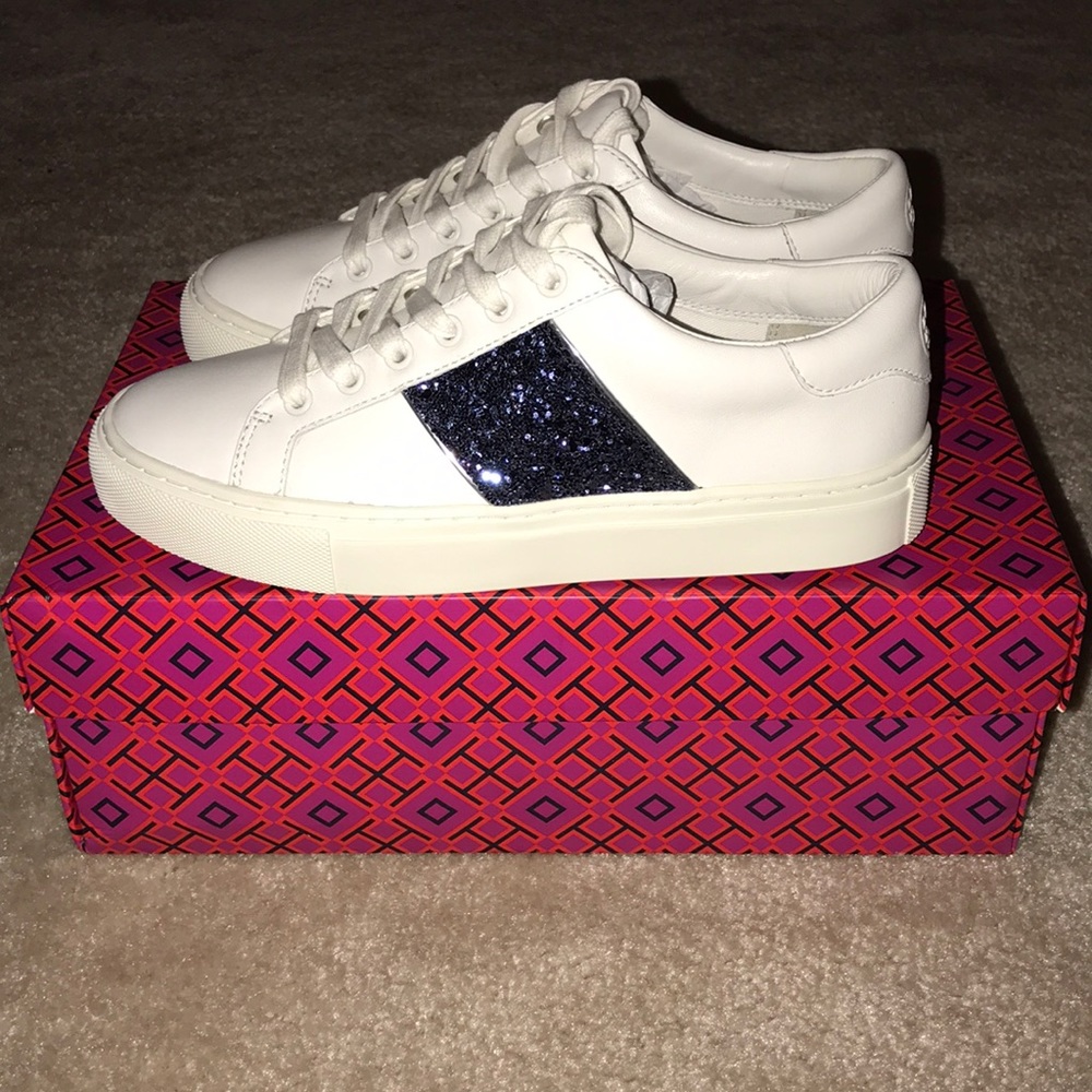 BRAND NEW Tory Burch Glitter Sneaker